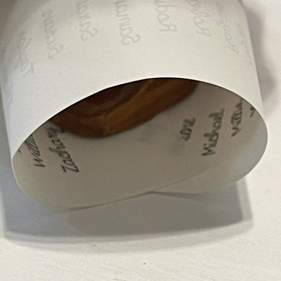 Vintage 2002 Hallmark Keepsake checking THE  LIST Christmas Ornament Santa Claus - Picture 7 of 13